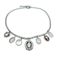 Collana Amen Donna in Argento CLCACOBBZ2 - CLCACOBBZ2